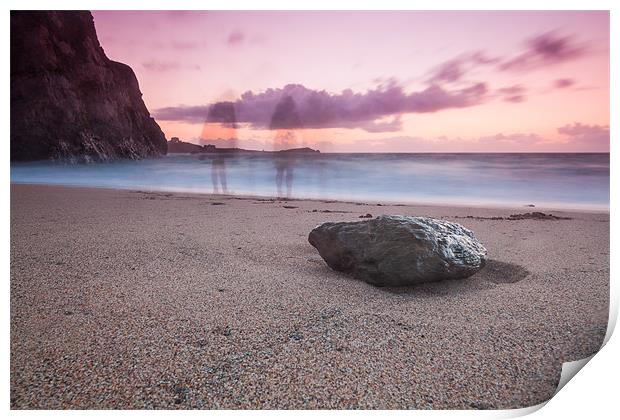 Ghosts in the Sand Print by Jonathan Swetnam