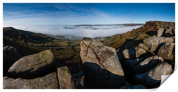 Inversion Panorama Print by Jonathan Swetnam