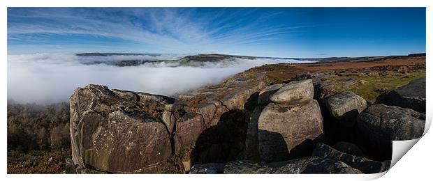 Inversion Panorama Print by Jonathan Swetnam