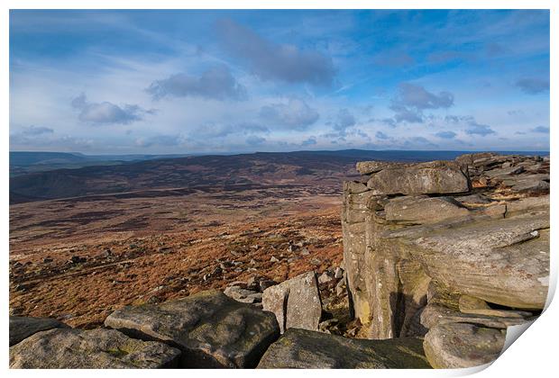 Stanage End Print by Jonathan Swetnam