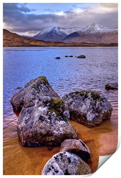 Rannoch Moor Print by Gary Richardson