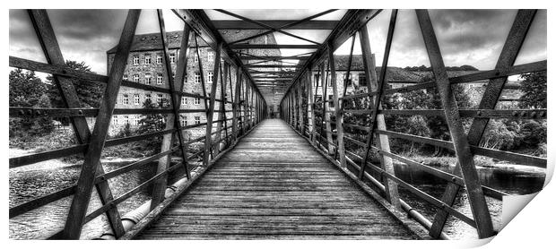 The Bridge Print by Gary Richardson
