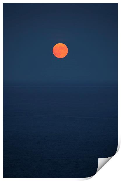 Moonrise Print by Ashley Chaplin