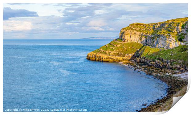 Great Orme's Head Print by Mike Shields