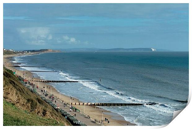 BOSCOMBE VIEW Print by Anthony Kellaway