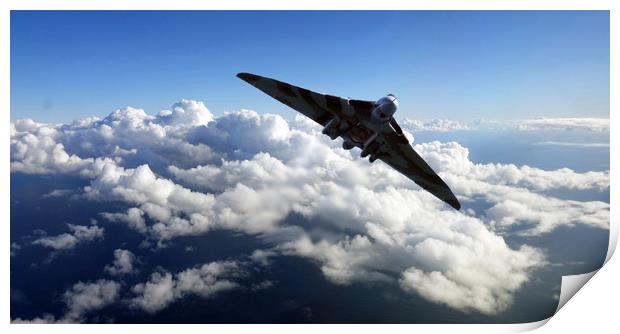             VULCAN BOMBER                    Print by Anthony Kellaway