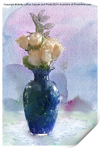 A Touch of Beauty Print by Betty LaRue