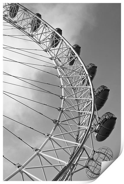 The London Eye Print by VICTORIA HENDRICK