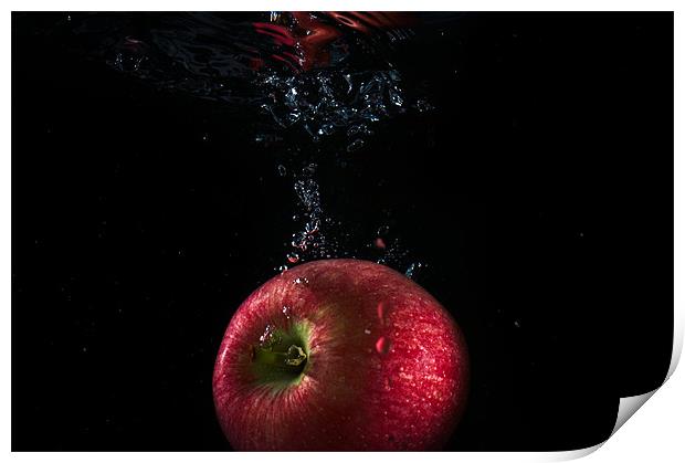 Sinking Apple Print by Alan Todd
