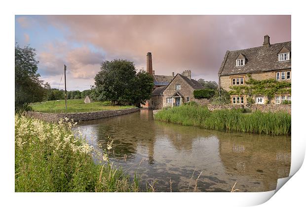 Lower Slaughter Print by Andrew Roland