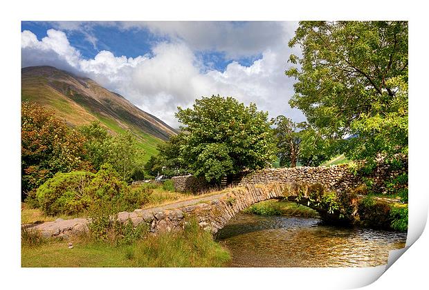 Wasdale Head Print by Andrew Roland