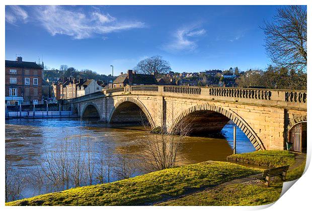 Bewdley, England Print by Andrew Roland