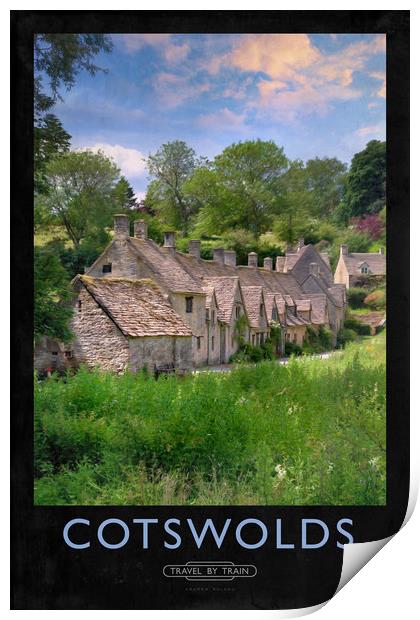Cotswolds Print by Andrew Roland