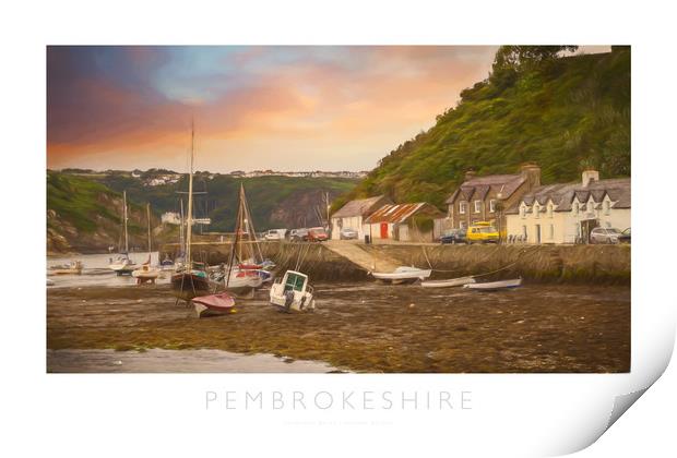 Pembrokeshire Print by Andrew Roland