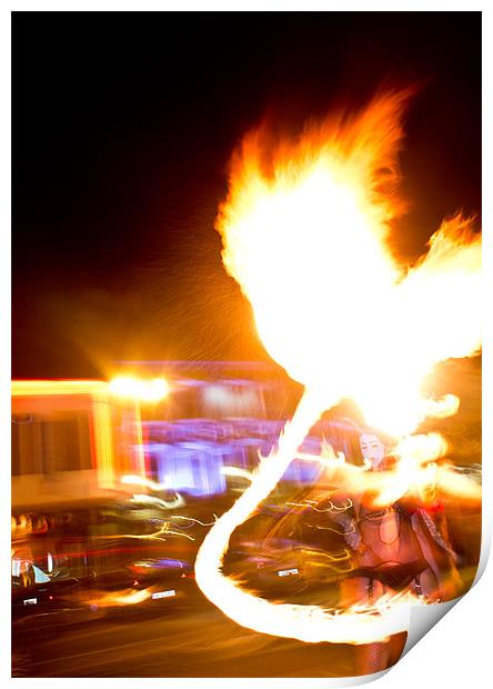 Fire Breather Print by James Lawson-Smith