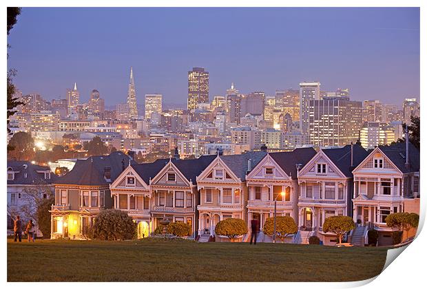 San Francisco Print by peter schickert