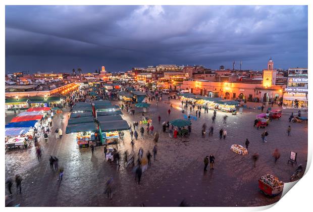 Marrakesh Print by peter schickert