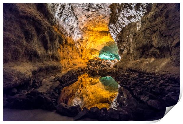 Lanzarote Print by peter schickert