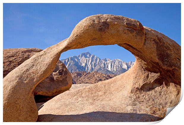 Alabama Hills Print by peter schickert