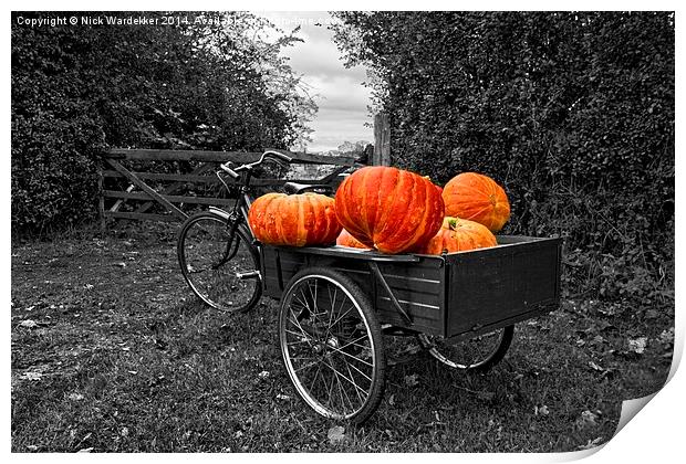  Seasonal Harvest.. Print by Nick Wardekker