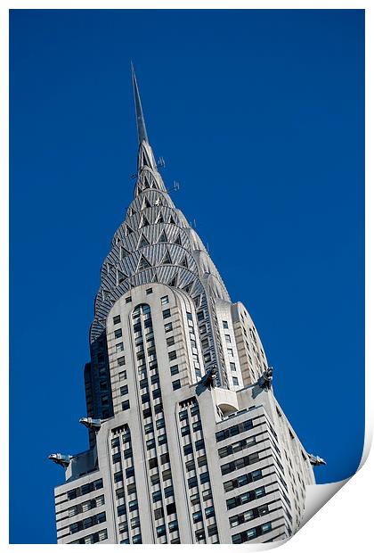 Chrysler Building Print by Susan Candelario