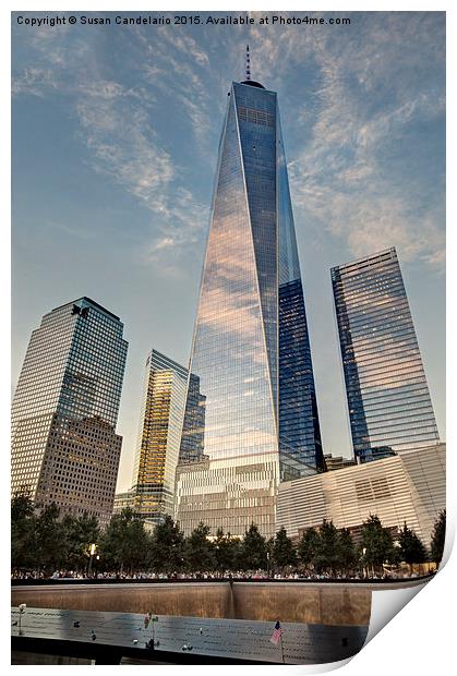 WTC 911 Ground Zero Print by Susan Candelario