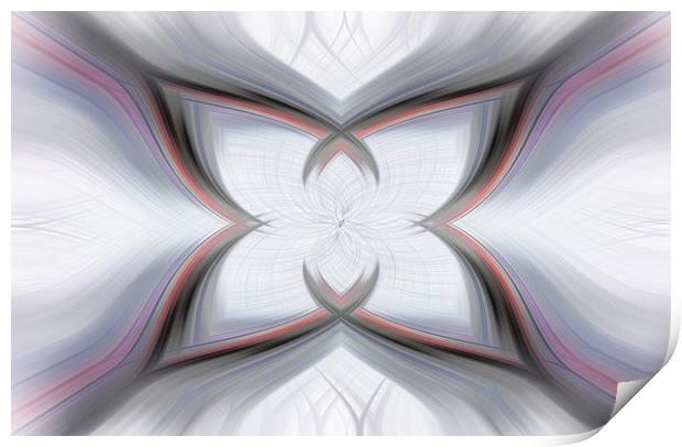 Digital abstract art Print by Jonathan Thirkell