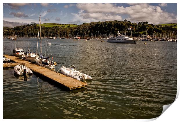 River Dart, Dartmouth Print by Jay Lethbridge