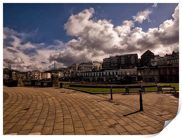 Ilfracombe Promenade, North Devon Print by Jay Lethbridge