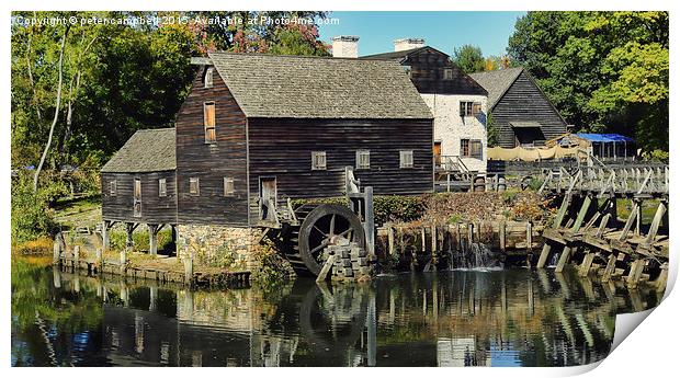  Philipsburg Manor Print by peter campbell