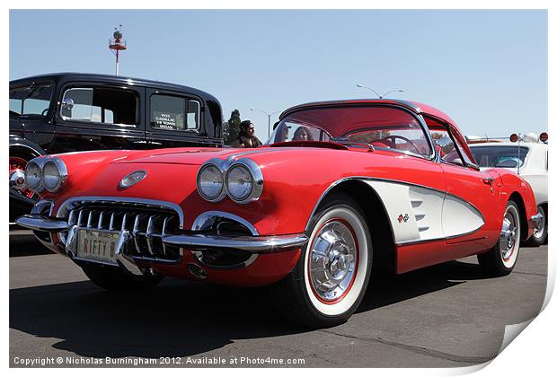 El Monte Airshow, CA, USA Print by Nicholas Burningham