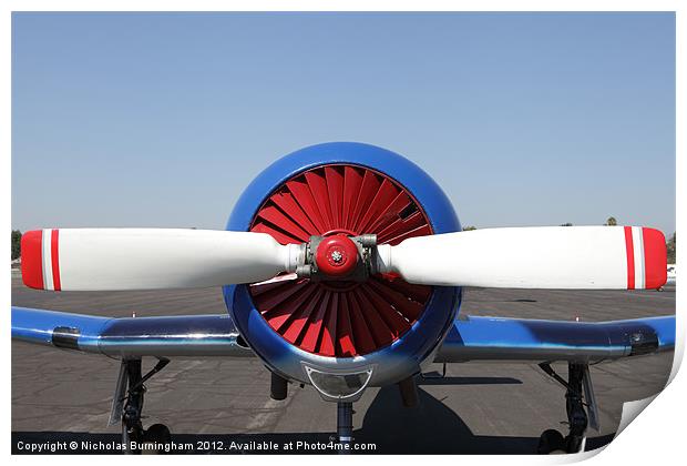 El Monte Airshow, CA, USA Print by Nicholas Burningham