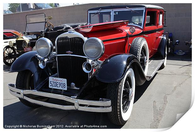 El Monte Airshow, CA, USA Print by Nicholas Burningham