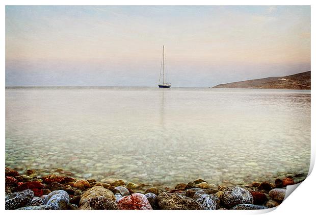 Tranquil Bay Print by Alan Bishop
