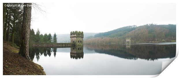  The Derwent Dam, Derbyshire Print by Jonny Essex