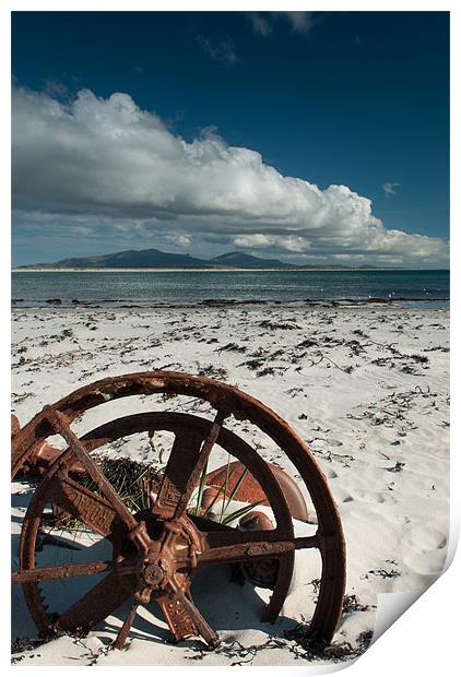 Benbecula, Landscape Print by Simon Garvey