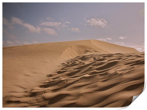 Sand dune Print by Paul Hutchings 