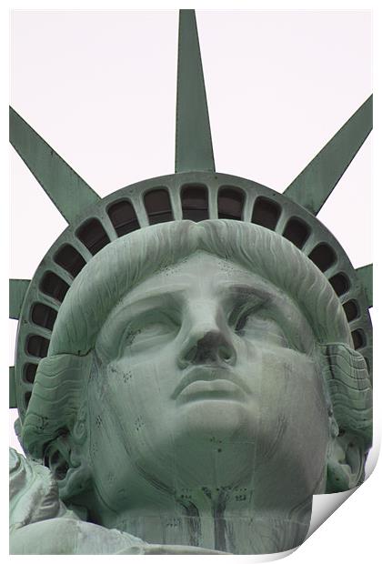Statue of Liberty Print by Paul Hutchings 