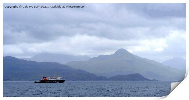 ferry to the isle's Print by dale rys (LP)