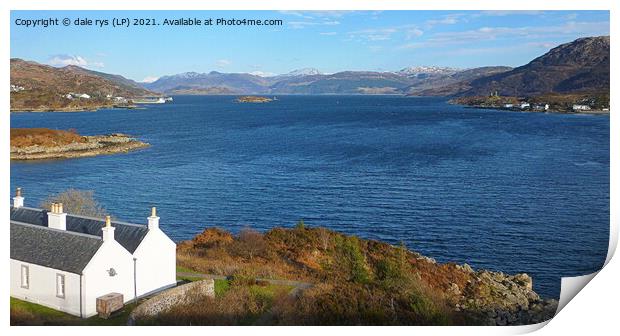 kyleakin,skye Print by dale rys (LP)