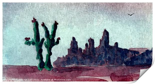 desert storm Print by dale rys (LP)