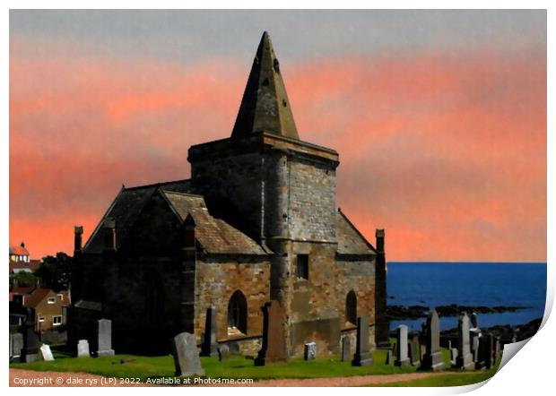 st. monans church Print by dale rys (LP)