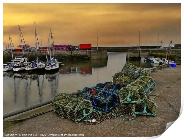 ANSTRUTHER Print by dale rys (LP)