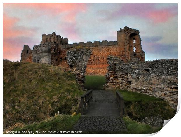 tantallon castle   Print by dale rys (LP)