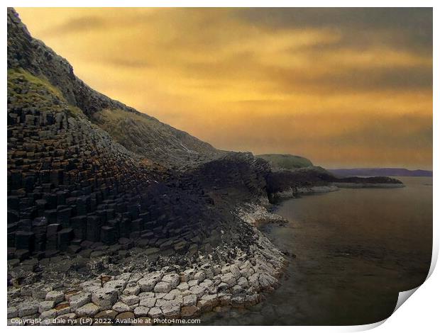 isle of staffa Print by dale rys (LP)