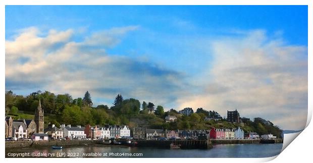 TOBERMORY MULL Print by dale rys (LP)