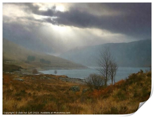 loch cluanie 2 Print by dale rys (LP)