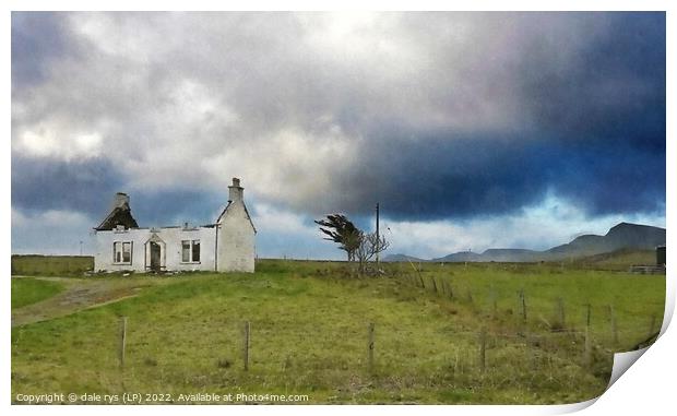 roofless on the isle of skye Print by dale rys (LP)