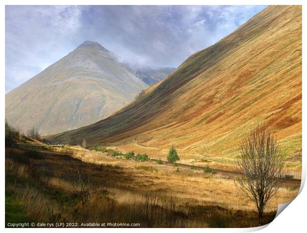 tyndrum scotland    Print by dale rys (LP)