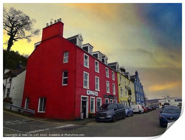 TOBERMORY MULL  Print by dale rys (LP)